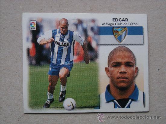 Cromos de f&uacute;tbol: ESTE 99-00  EDGAR  MALAGA 1999-2000 - Foto 1