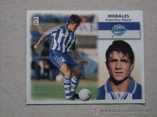 Cromos de f&uacute;tbol: ESTE 99-00  MORALES  ALAVES  1999-2000 - Foto 1