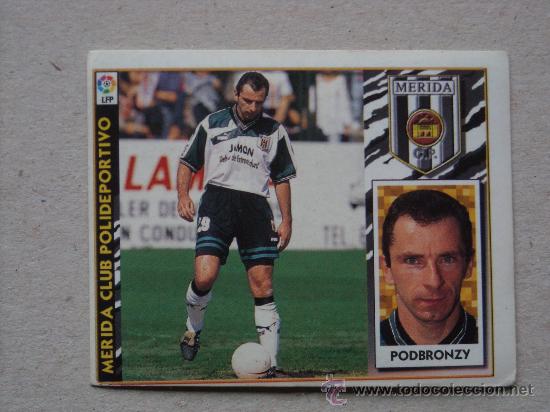 Cromos de f&uacute;tbol: ESTE 97-98  PODBRONZY  MERIDA  1997-1998 - Foto 1