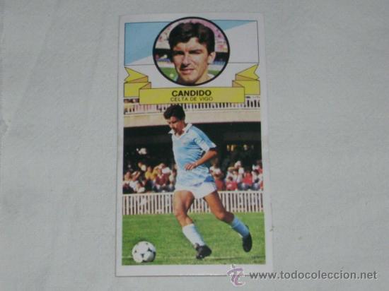 Cromos de f&uacute;tbol: -ESTE 85-86 : CANDIDO ( CELTA ) - Foto 1