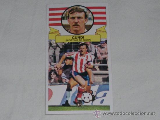 Cromos de f&uacute;tbol: -ESTE 85-86 : CUNDI ( GIJON ) - Foto 1
