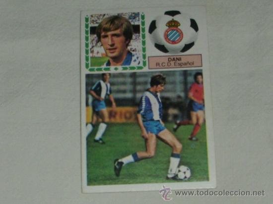 Cromos de f&uacute;tbol: -ESTE 83-84 : DANI ( ESPA&Ntilde;OL ) -- COLOCA -- - Foto 1