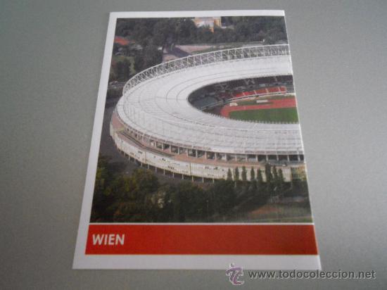 Cromos de F&uacute;tbol: 14 WIEN ESTADIO ERNST-HAPPET CROMOS EUROCOPA AUSTRIA- SUIZA 08 UEFA EURO 2008 EURO2008 PANINI