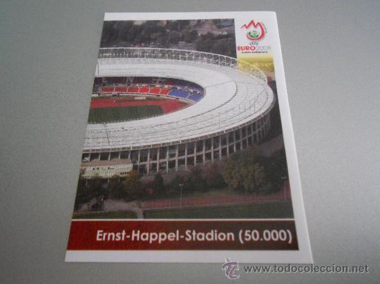 Cromos de F&uacute;tbol: 15 WIEN ESTADIO ERNST-HAPPET CROMOS EUROCOPA AUSTRIA- SUIZA 08 UEFA EURO 2008 EURO2008 PANINI