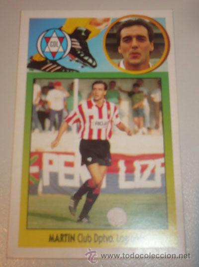 Cromos de f&uacute;tbol: MARTIN C.D. LOGRO&Ntilde;ES 93-94 EDICIONES ESTE 1993-94 - Foto 1