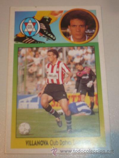 Cromos de f&uacute;tbol: VILLANOVA C.D. LOGRO&Ntilde;ES 93-94 EDICIONES ESTE 1993-94 - Foto 1