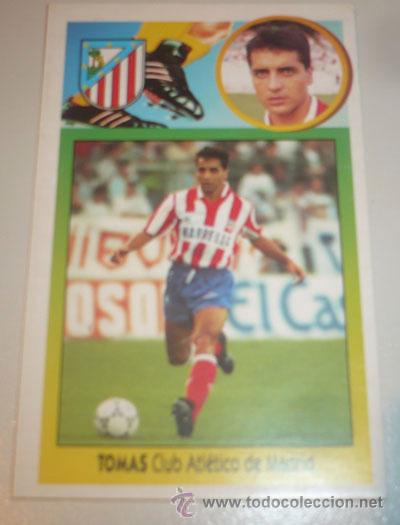 Cromos de f&uacute;tbol: TOMAS AT. MADRID 93-94 EDICIONES ESTE 1993-94 - Foto 1