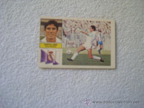 Cromos de f&uacute;tbol: este 82 santillana sin publicida - Foto 1