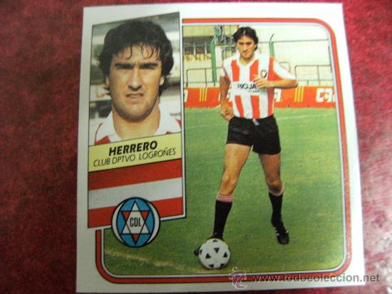 Cromos de f&uacute;tbol: TEMPORADA 89-90 ESTE. HERRERO (LOGRO&Ntilde;&Eacute;S) - Foto 1