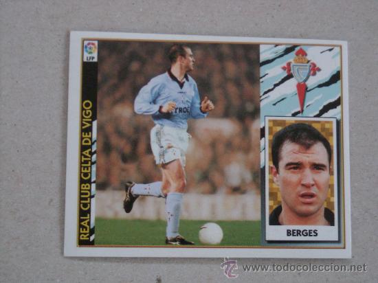 Cromos de f&uacute;tbol: ESTE 97-98  BERGES  CELTA  1997-1998 - Foto 1