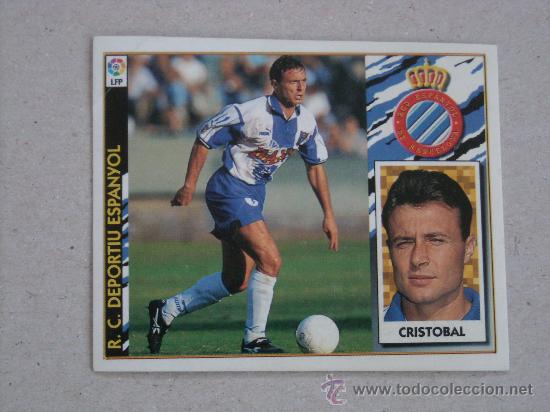 Cromos de f&uacute;tbol: ESTE 97-98  CRISTOBAL  ESPANYOL  1997-1998 - Foto 1