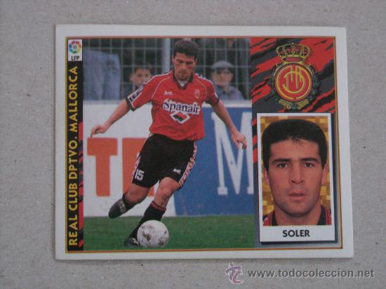 Cromos de f&uacute;tbol: ESTE 97-98  SOLER  MALLORCA  1997-1998 - Foto 1