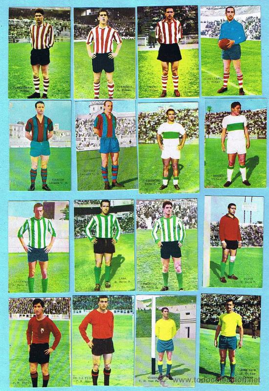 Cromos de F&uacute;tbol: LOTE DE CROMOS. CROMOS SUELTOS; 2,00 &euro;. F&Uacute;TBOL. CAMPEONATO DE LIGA 1964 - 65.