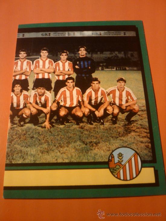 Cromos de Futebol: 366 - PLANTILLA BILBAO ATHLETIC 2 - SEGUNDA DIVISION FUTBOL 90 PANINI CROMOS LIGA 1990 -