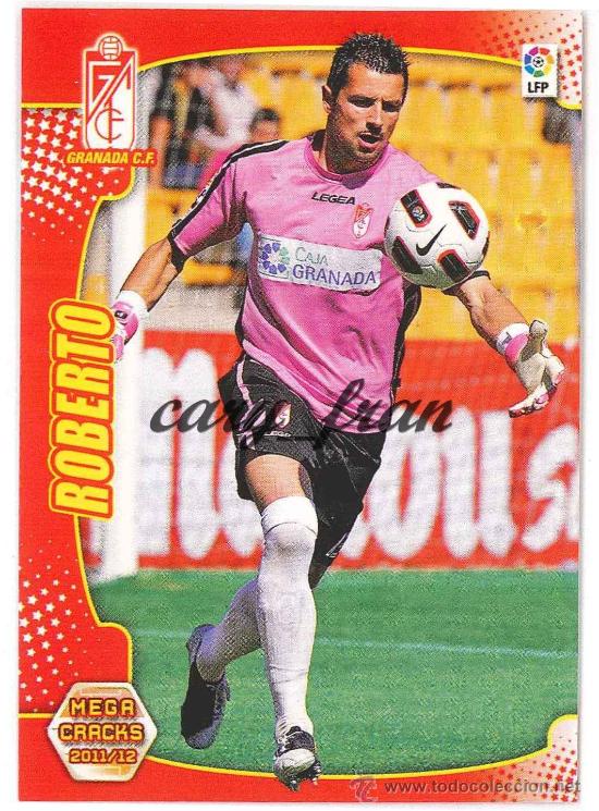 Cromos de f&uacute;tbol: MEGACRACKS 2011 2012 11 12 GRANADA ROBERTO - Foto 1