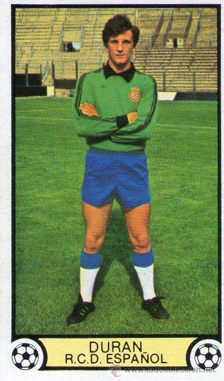 Cromos de f&uacute;tbol: DURAN (R.C.D. ESPA&Ntilde;OL) - LIGA 79/80 - EDICIONES ESTE - NUNCA PEGADO. - Foto 1