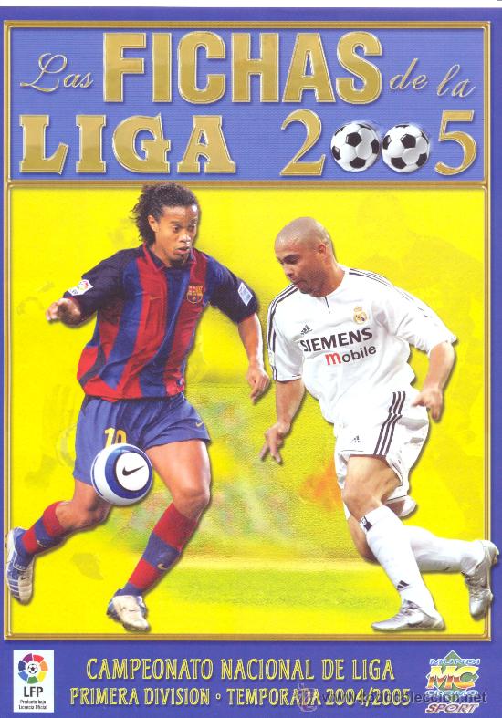 Cromos de F&uacute;tbol: lote de 230 cromos cards de mundicromo fichas de la liga 2005