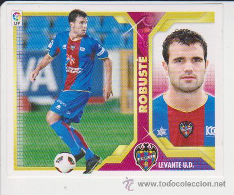 Cromos de f&uacute;tbol: 1 CROMO EDICIONES ESTE +++TEMPORADA 2011-2012 +++ LEVANTE U.D. ++ ROBUSTE (4B) - Foto 1