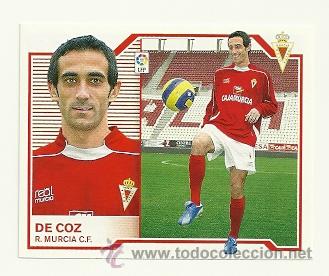 Fu&szlig;ball-Sticker: EDICIONES ESTE 2007-2008   DE COZ  (MURCIA) MERCADO DE INVIERNO LIGA 07-08 CROMOS