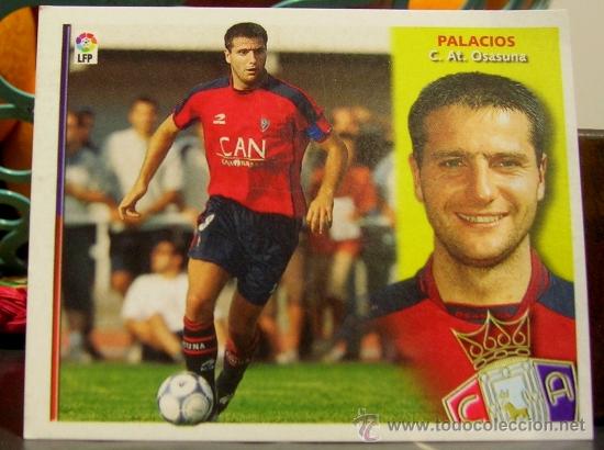 Cromos de f&uacute;tbol: EDICIONES  ESTE  2002-2003   02 03   PALACIOS   (OSASUNA)  VENTANILLA LATERAL LEER - Foto 1
