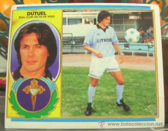 Cromos de f&uacute;tbol: EDICIONES ESTE 1996-1997   96 97   DUTUEL  (CELTA)  SIN PEGAR - Foto 1