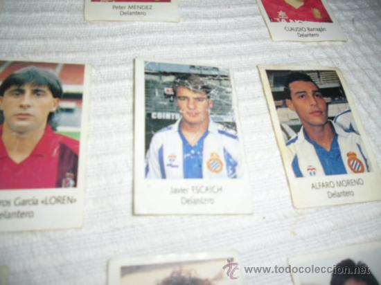 Figurine di Calcio: CROMO FUTBOL 1991 1992 91 92 BIMBO ESPA&Ntilde;OL ESCAICH MAL ESTADO DEL CROMO