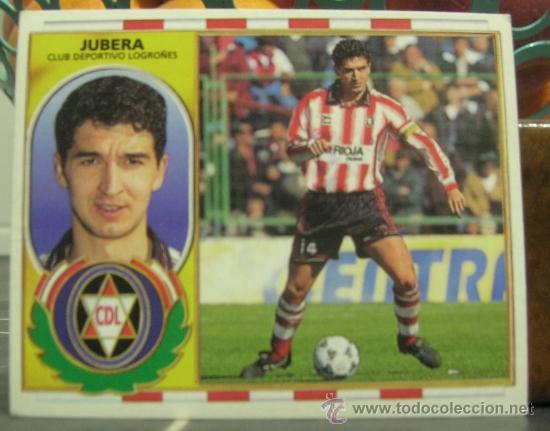 Cromos de f&uacute;tbol: EDICIONES ESTE 1996-1997   96 97  JUBERA  (LOGRO&Ntilde;&Eacute;S)  SIN PEGAR - Foto 1