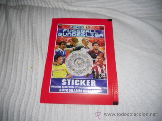 Cartes &agrave; collectionner de Football: SOBRE NUEVO CON CROMOS FUSSBALL BUNDESLIGA LIGA ALEMANIA 2010 2011