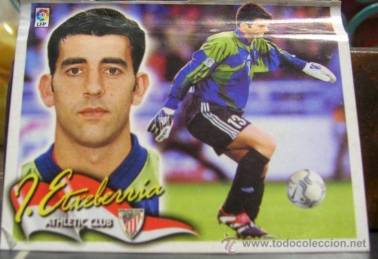 Cromos de f&uacute;tbol: EDICIONES ESTE 2000-2001    00 01  IMAN0L ETXEBARRIA (AT. BILBAO) VENTANILLA  LEER - Foto 1