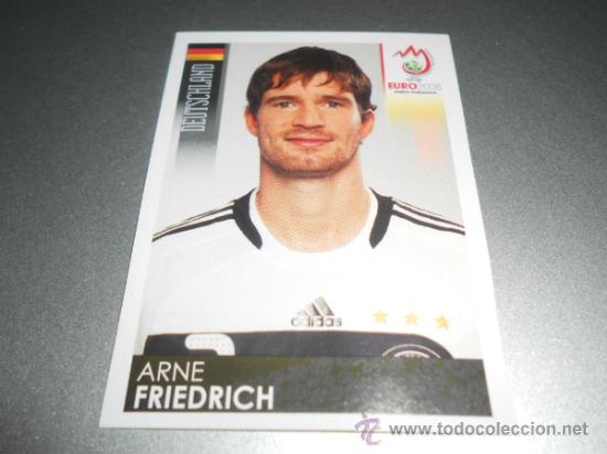 Fu&szlig;ball-Sticker: 212 ARNE FRIEDRICH ALEMANIA CROMOS EUROCOPA AUSTRIA-SUIZA 08 EURO 2008 EURO2008 PANINI