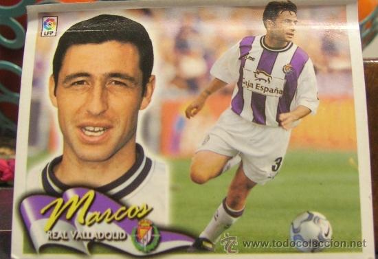 Cromos de f&uacute;tbol: EDICIONES ESTE 2000-2001    00 01   MARCOS   (VALLADOLID)   VENTANILLA  LEER - Foto 1