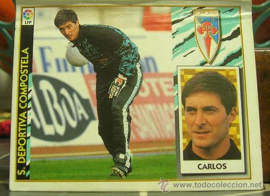 Cromos de f&uacute;tbol: EDICIONES ESTE 1997-1998 97 98 CARLOS (COLOCA) COMPOSTELA VENTANILLA LEER - Foto 1