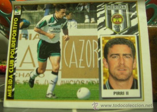 Cromos de f&uacute;tbol: EDICIONES ESTE 1997-1998 97 98 PIRRI II (COLOCA) M&Eacute;RIDA VENTANILLA LEER - Foto 1