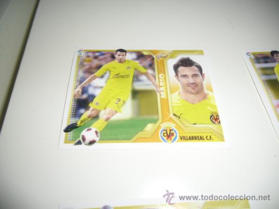 Cromos de f&uacute;tbol: ESTE 2011 2012 VILLARREAL MARIO - Foto 1