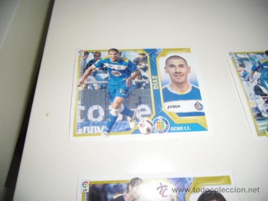 Cromos de f&uacute;tbol: ESTE 2011 2012 FUTBOL GETAFE DIAZ - Foto 1