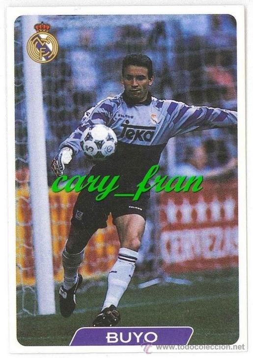 mundicromo 1995 1996 95 96 real madrid buyo Comprar