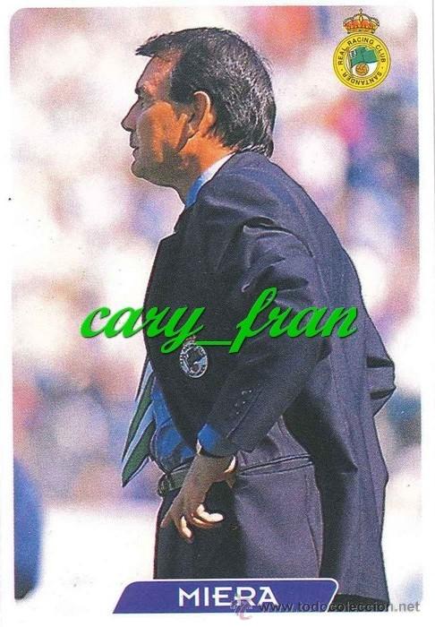 Cromos de Futebol: MUNDICROMO 1995 1996 95 96 RACING SANTANDER MIERA