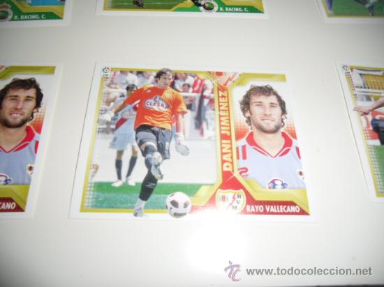 Figurine di Calcio: LIGA ESTE 2011 2012 FUTBOL CROMO EN RAYO VALLECANO DANI JIMENEZ