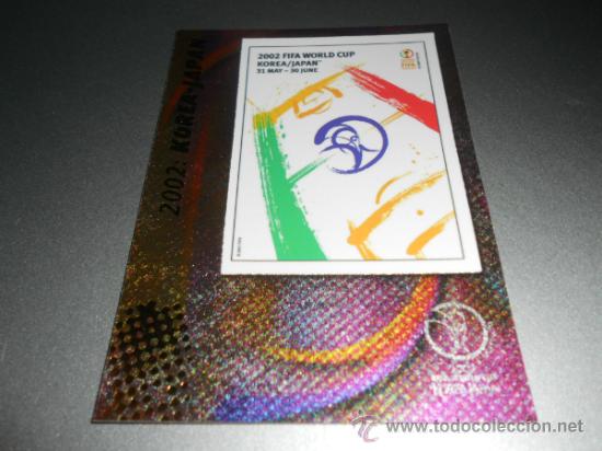 Cromos de f&uacute;tbol: CROMO 20 CONMEMORATIVO POSTER MUNDIAL FUTBOL COREA JAPON 2002 CROMOS FIFA WORLD CUP 02 PANINI