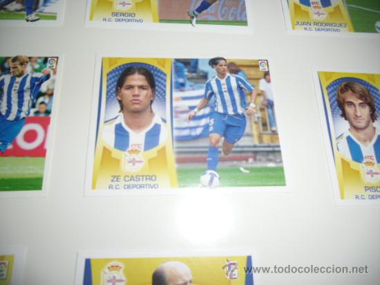 Cartes &agrave; collectionner de Football: LIGA ESTE FUTBOL 2009 2010 09 10 CROMO DEPORTIVO DE LA CORU&Ntilde;A ZE CASTRO
