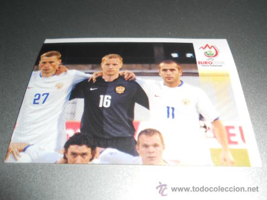 Fu&szlig;ball-Sticker: 438 SELECCION ALINEACION RUSIA CROMOS ALBUM EUROCOPA AUSTRIA-SUIZA 08 EURO 2008 EURO2008 PANINI