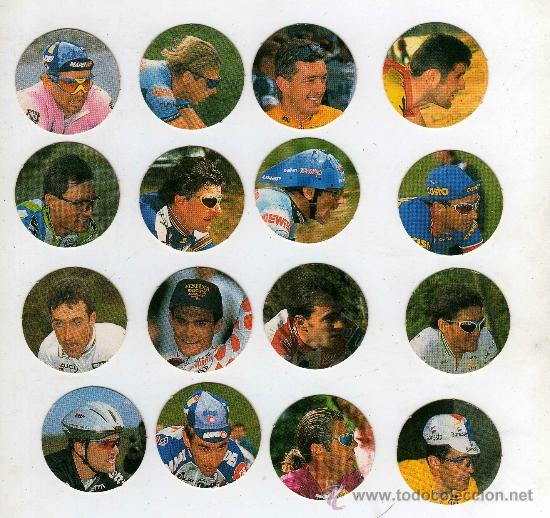Cromos de f&uacute;tbol: (M) LOTE DE 16 CROMOS DE CICLISMO - EL PAIS CICLISTAZOS,