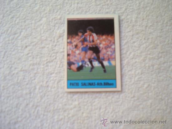 Cromos de f&uacute;tbol: lisel 85/86 patxi salina - Foto 1