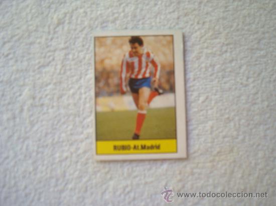 Cromos de f&uacute;tbol: lisel 85/86 rubio - Foto 1