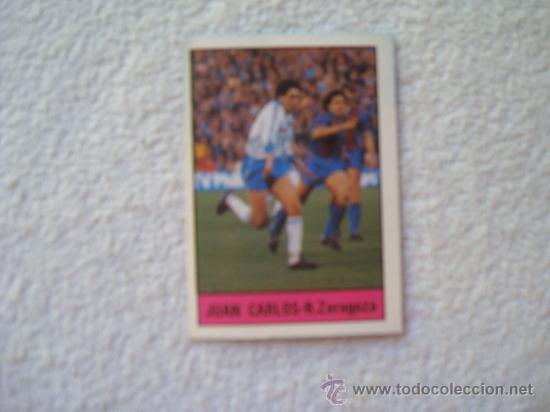 Cromos de f&uacute;tbol: lisel 85/86 juan carlos - Foto 1