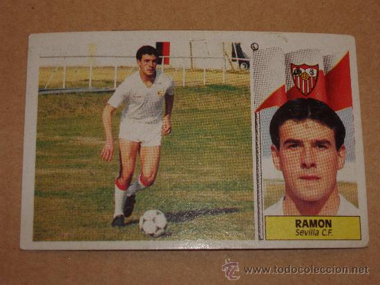 Cromos de f&uacute;tbol: Coloca Ram&oacute;n temporada 86/87 - Foto 1