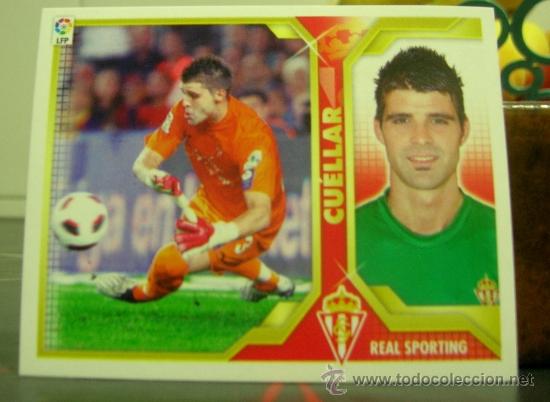 Cromos de f&uacute;tbol: EDICIONES ESTE 2011-2012   11 12  CU&Eacute;LLAR  (SPORTING)  SIN PEGAR - Foto 1