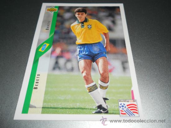 75 Bebeto Brasil Brazil Cromos Album Upper Deck Buy Old Football Stickers At Todocoleccion