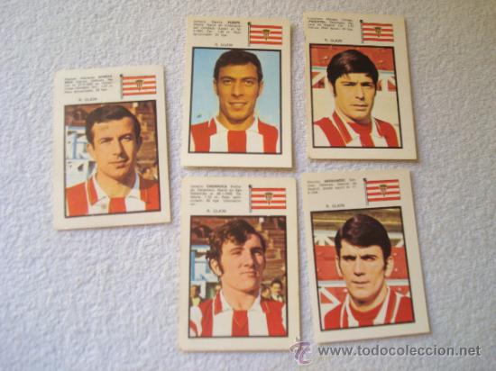 Cromos de f&uacute;tbol: fher 71 lote del sporting - Foto 2