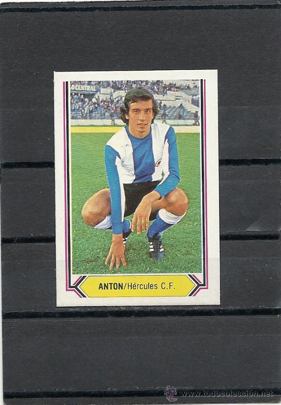 Cromos de F&uacute;tbol: EDICIONES ESTE. NUEVO LIGA 80-81. ANTON-HERCULES C.F.